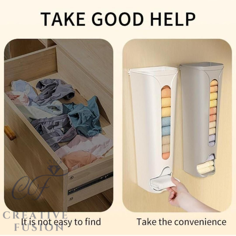 Multipurpose Wall-Mounted Cabinet Storage Organizer