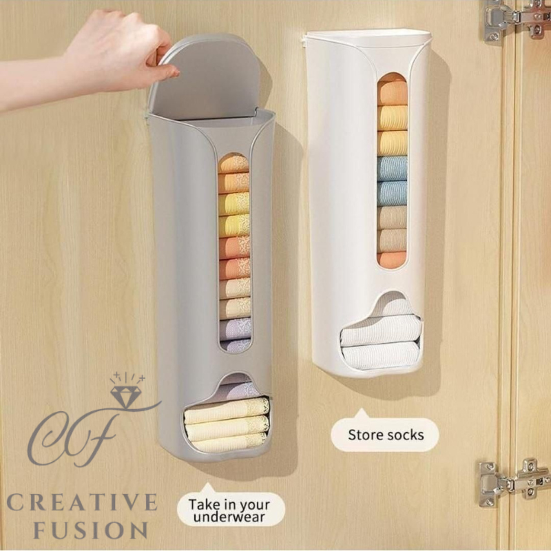 Multipurpose Wall-Mounted Cabinet Storage Organizer