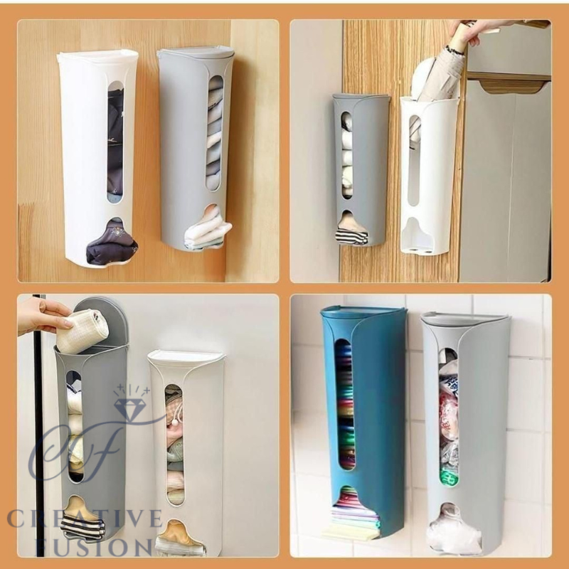 Multipurpose Wall-Mounted Cabinet Storage Organizer