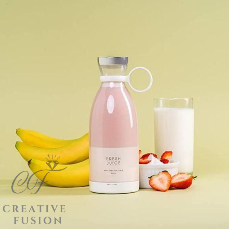 Traverl Mini Portable USB Juicer Bottle | Electric Blender for Juices