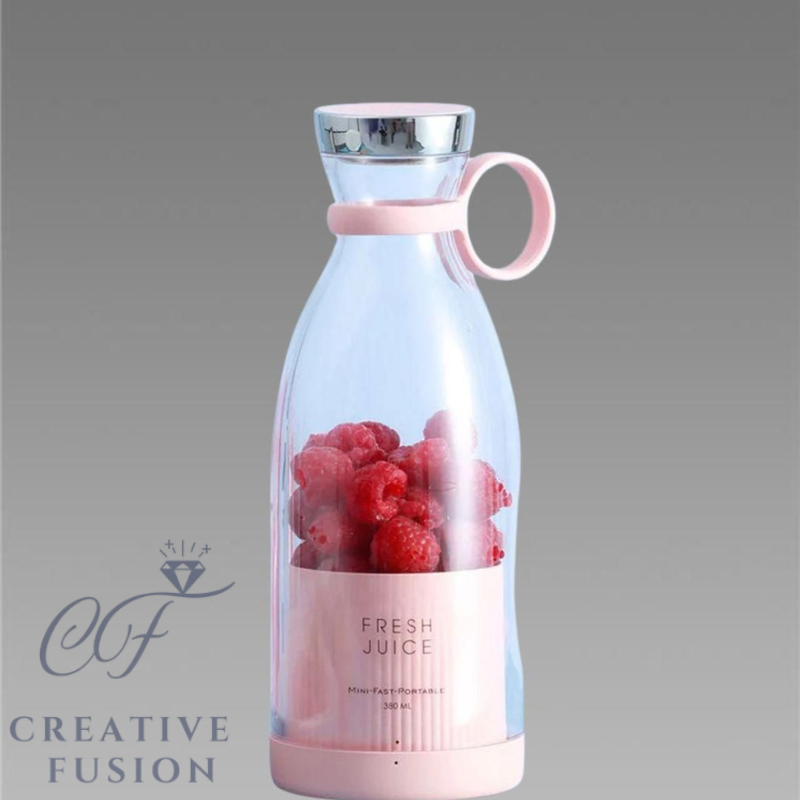 Traverl Mini Portable USB Juicer Bottle | Electric Blender for Juices