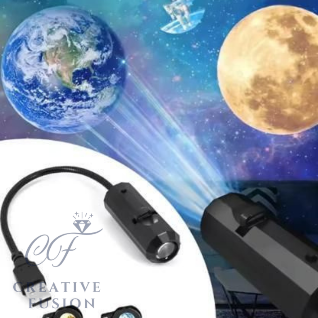 360-Degree Earth Projection USB LED Mini Night Light